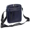 Pierre Cardin 8024 ALAN06 kék férfi oldaltáska, válltáska 25 x 28 x 8 cm