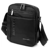 Pierre Cardin 8021 ALAN06 fekete férfi oldaltáska, válltáska 23 x 28 x 10 cm