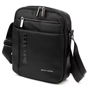   Pierre Cardin 8021 ALAN06 fekete férfi oldaltáska, válltáska 23 x 28 x 10 cm