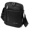 Pierre Cardin 8021 ALAN06 fekete férfi oldaltáska, válltáska 23 x 28 x 10 cm