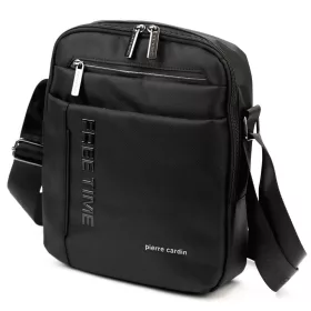   Pierre Cardin 8021 ALAN06 fekete férfi oldaltáska, válltáska 23 x 28 x 10 cm
