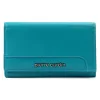 Pierre Cardin TILAK131 455 türkiz női bőr pénztárca 16 x 9,5 cm