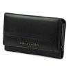 Pierre Cardin TILAK131 455 fekete női bőr pénztárca 16 x 9,5 cm