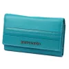 Pierre Cardin TILAK130 455 türkiz női bőr pénztárca 16 x 9,5 cm