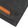 Nordee HVAL N992 fekete férfi bőr pénztárca 12.5 x 9.5 x 3 cm