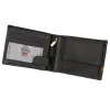 Nordee HVAL N992 fekete férfi bőr pénztárca 12.5 x 9.5 x 3 cm