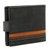 Nordee HVAL N992L fekete férfi bőr pénztárca 13.3 x 10 x 2.5 cm