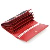Gregorio ULV LB32 piros női bőr pénztárca 18,5 x 9 cm