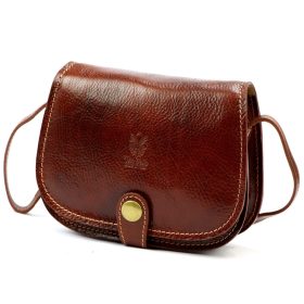   Florence ART. 882 barna női bőr válltáska, oldaltáska 19 x 15 x 7 cm