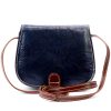 Florence ART. 882 MULTI navy női bőr válltáska, oldaltáska 19 x 15 x 7 cm