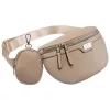 Peterson PTN NER-ALE-5 krém női övtáska, crossbody 28 x 16 x 10 cm