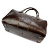 Gregorio 132 sötétbarna marhabőr utazótáska 45 x 29 x 25 cm