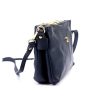 Gregorio 1736 navy kék női bőr válltáska, oldaltáska, crossbody 24 x 15 x 7 cm