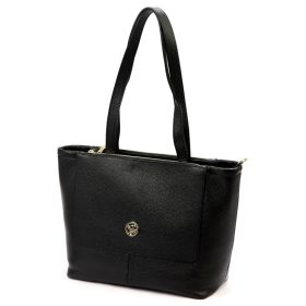   Gregorio 1739 fekete női bőr kézitáska, válltáska 42 x 28 x 15 cm