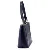 Gregorio 1739 navy kék női bőr válltáska, shopper 42 x 28 x 15 cm