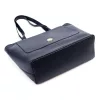 Gregorio 1739 navy kék női bőr válltáska, shopper 42 x 28 x 15 cm