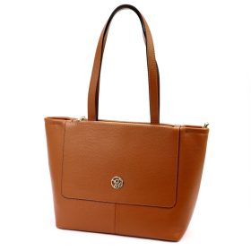   Gregorio 1739 barna női bőr kézitáska, válltáska 42 x 28 x 15 cm