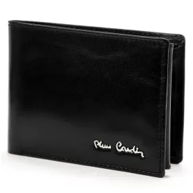   Pierre Cardin YS602 324 férfi fekete bőr pénztárca 12 x 10 cm