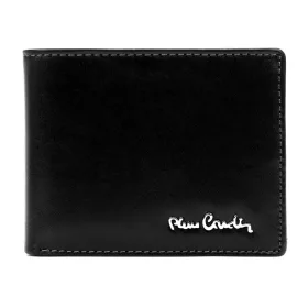   Pierre Cardin YS604 323 férfi fekete bőr pénztárca 11 x 8,5 cm