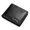Pierre Cardin YS604 323 férfi fekete bőr pénztárca 11 x 8,5 cm