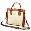 EGO ES0247CR 150224JZ krém női bőr kézitáska 30 x 28 x 13 cm