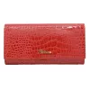 Peterson PTN CR-409 piros női valódi bőr pénztárca 18,5 x 9,5 cm
