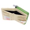 Eslee F6026 zöld női rostbőr pénztárca 19.5 x 11.5 x 3.5 cm