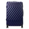 Pierre Cardin MED12 sötétkék abs 3 db-os bőrönd szett 58, 68, 78 cm
