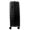 Pierre Cardin MED12 fekete abs 3 db-os bőrönd szett 58, 68, 78 cm