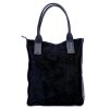 Angelo 01-001-2 navy kék női bőr kézitáska, válltáska 30 x 40 x 14 cm