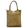 Angelo 01-001-2 taupe női bőr kézitáska, válltáska 30 x 40 x 14 cm