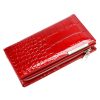 Gregorio BC-124 piros női marhabőr pénztárca 10 x 19.5 x 3.5 cm