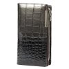 Gregorio BC-124 szürke női bőr pénztárca 10 x 19.5 x 3.5 cm