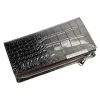 Gregorio BC-124 szürke női bőr pénztárca 10 x 19.5 x 3.5 cm