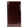 Gregorio BC-124 barna női bőr pénztárca 19.5 x 10 x 4 cm