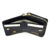 Gregorio GF125 fekete női bőr pénztárca 7.5 x 10.5 x 3.5 cm