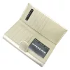 Gregorio CB-122 bézs női marhabőr pénztárca 19.5 x 10.5 x 4 cm