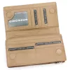 Gregorio FF-124 taupe női bőr pénztárca 10 x 19.5 x 4 cm