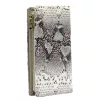 Gregorio SN-124 szürke női bőr pénztárca 10 × 19,5 × 4 cm