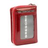 Gregorio CB-125 piros női bőr pénztárca 10 x 7,5 cm