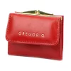 Gregorio IT-126 piros női bőr pénztárca 10 x 8.5 x 3.5 cm