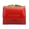 Gregorio IT-126 piros női bőr pénztárca 10 x 8.5 x 3.5 cm