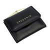 Gregorio IT-126 fekete női bőr pénztárca 10 x 8.5 x 3.5 cm