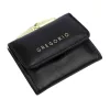 Gregorio IT-126 fekete női bőr pénztárca 10 x 8.5 x 3.5 cm
