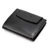 EL FORREST 727-67 RFID fekete női bőr pénztárca 8.5 x 10.5 x 3 cm