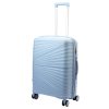 Pierre Cardin SARA04 204 - 24 világoskék keményfedeles bőrönd 42 x 65 x 26 cm
