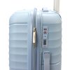 Pierre Cardin SARA04 204 - 24 világoskék keményfedeles bőrönd 42 x 65 x 26 cm