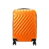 Pierre Cardin MED12 - 20 narancs keményfalú kabinbőrönd 38 x 58 x 21 cm