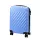 Pierre Cardin MED12 - 20 világoskék keményfalú kabinbőrönd 38 x 58 x 21 cm