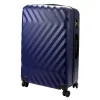 Pierre Cardin MED12 - 28 sötétkék nagyméretű keményfalú bőrönd 48 x 78 x 26 cm